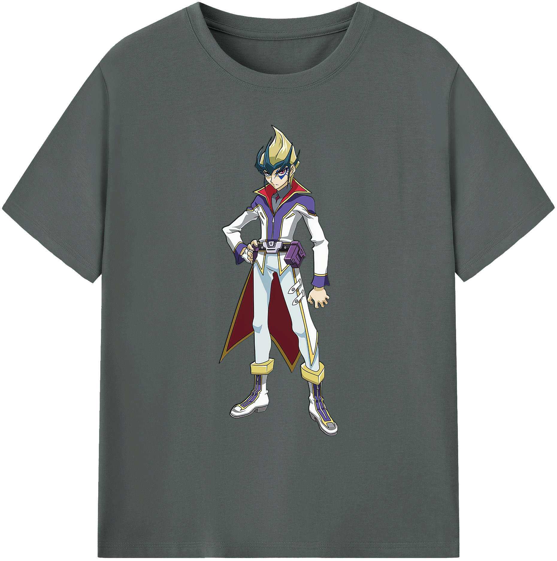 （画像用） 遊☆戯☆王 Yu-Gi-Oh! 綿100％ メンズ半袖Tシャツ｜肌触りやわらか＆通気性